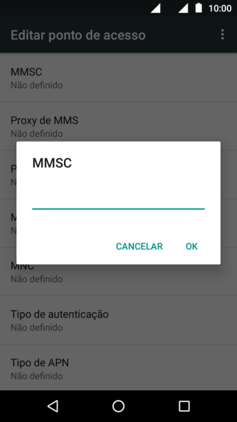 Digite http://mms.tim.br e pressione OK. Digite http://mms.tim.br e pressione OK.
