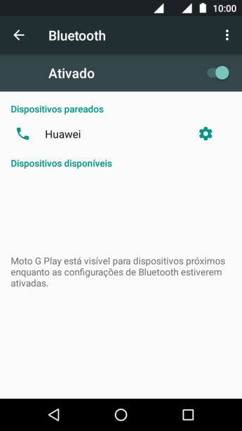 Pressione a tecla de início para finalizar e voltar à tela inicial. Pressione a tecla de início para finalizar e voltar à tela inicial.