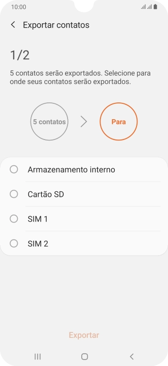Pressione a tecla de início para finalizar e voltar à tela inicial. Pressione a tecla de início para finalizar e voltar à tela inicial.