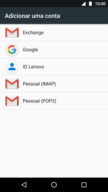 Pressione Pessoal (IMAP). Pressione Pessoal (IMAP).