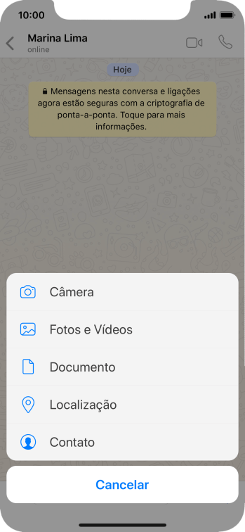 Pressione Fotos e Vídeos. Pressione Fotos e Vídeos.