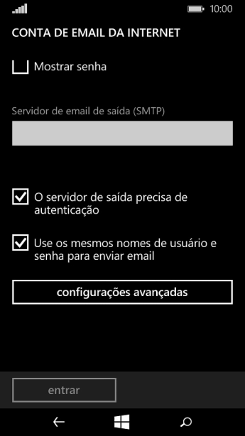 Pressione O servidor de saída precisa de autenticação para ativar a função. Pressione O servidor de saída precisa de autenticação para ativar a função.
