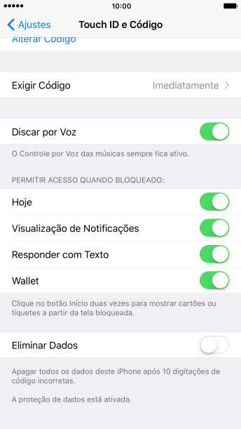 Pressione o indicador ao lado de Pressione o indicador ao lado de