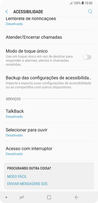 Pressione Selecionar para ouvir. Pressione Selecionar para ouvir.