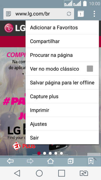 Pressione Adicionar a Favoritos. Pressione Adicionar a Favoritos.