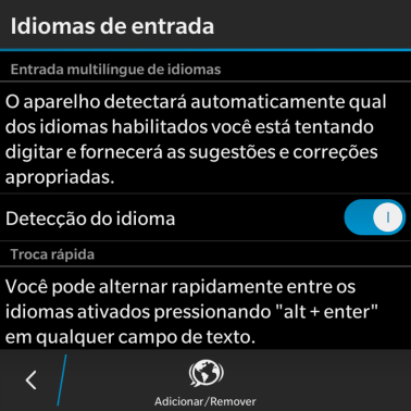 Pressione Adicionar/Remover. Pressione Adicionar/Remover.