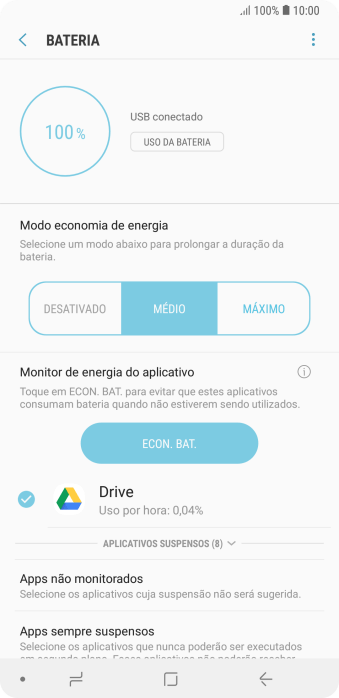 Pressione a tecla de início para finalizar e voltar à tela inicial. Pressione a tecla de início para finalizar e voltar à tela inicial.