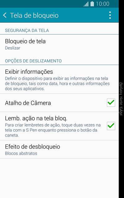 Pressione Bloqueio de tela. Pressione Bloqueio de tela.