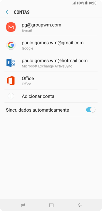 Pressione o indicador ao lado de Pressione o indicador ao lado de