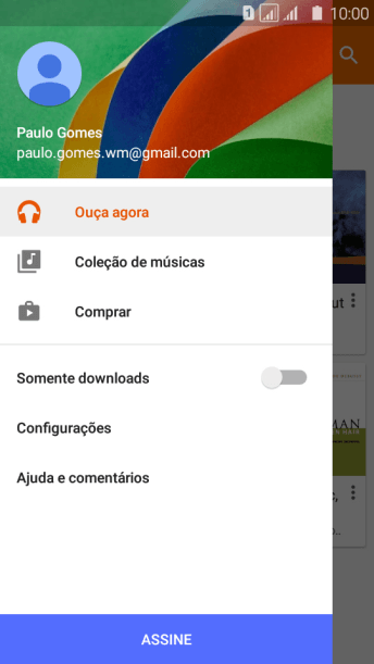 Pressione Coleção de músicas. Pressione Coleção de músicas.