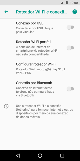 Pressione Configurar roteador Wi-Fi. Pressione Configurar roteador Wi-Fi.