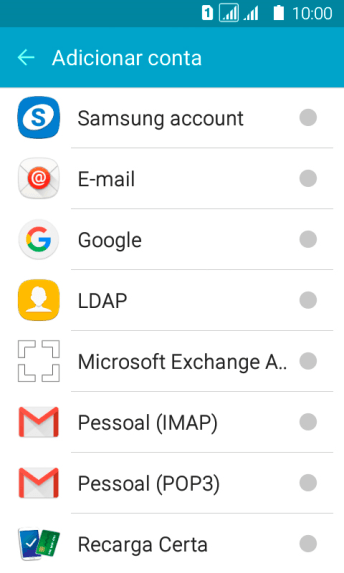 Pressione E-mail. Pressione E-mail.