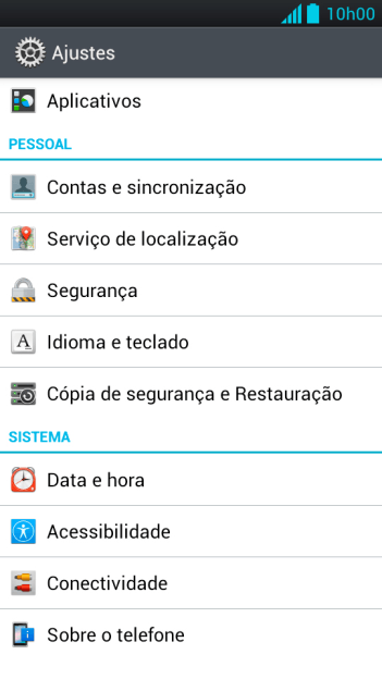 Pressione Conectividade. Pressione Conectividade.