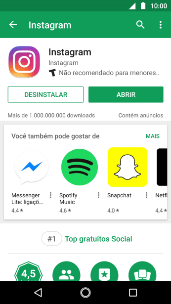 Pressione a tecla de início para finalizar e voltar à tela inicial. Pressione a tecla de início para finalizar e voltar à tela inicial.