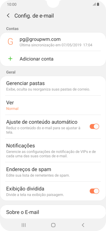 Pressione Notificações. Pressione Notificações.