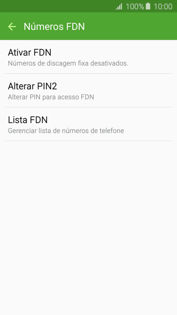 Pressione Lista FDN. Pressione Lista FDN.