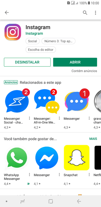 Pressione a tecla de início para finalizar e voltar à tela inicial. Pressione a tecla de início para finalizar e voltar à tela inicial.