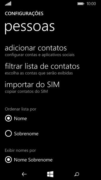 Pressione importar do SIM. Pressione importar do SIM.