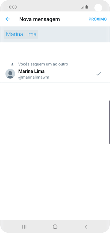 Pressione PRÓXIMO. Pressione PRÓXIMO.