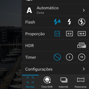 Pressione Configurações. Pressione Configurações.