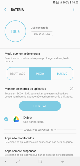 Pressione a tecla de início para finalizar e voltar à tela inicial. Pressione a tecla de início para finalizar e voltar à tela inicial.