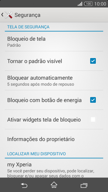 Pressione Bloqueio de tela. Pressione Bloqueio de tela.