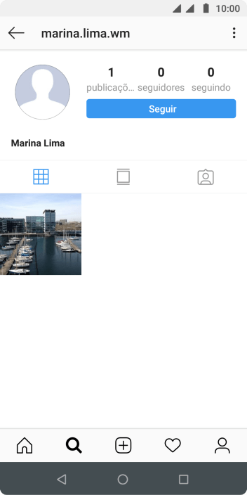 Pressione Seguir. Pressione Seguir.