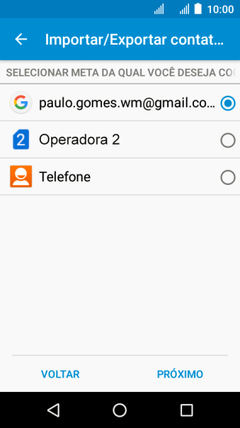 Pressione Telefone. Pressione Telefone.