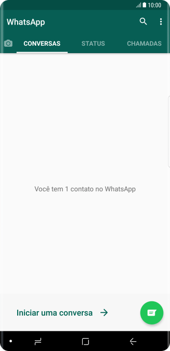 Pressione a tecla de início para finalizar e voltar à tela inicial. Pressione a tecla de início para finalizar e voltar à tela inicial.