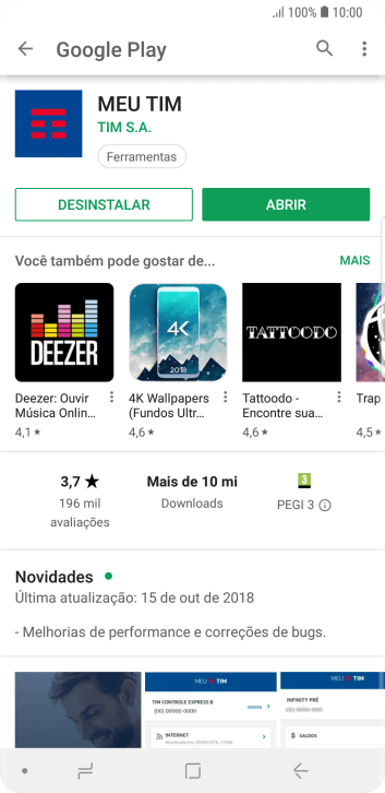 Pressione a tecla de início para finalizar e voltar à tela inicial. Pressione a tecla de início para finalizar e voltar à tela inicial.