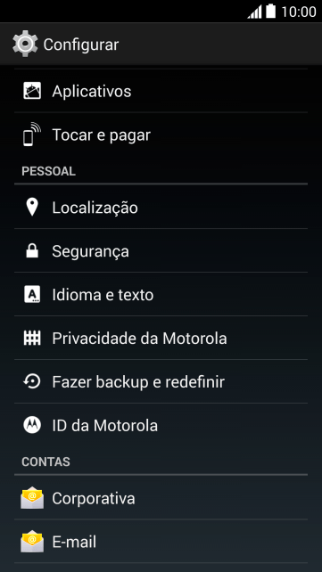 Pressione Localização. Pressione Localização.