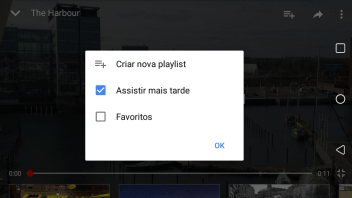 Pressione a lista de reprodução desejada. Pressione a lista de reprodução desejada.