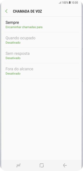 Pressione a tecla de início para finalizar e voltar à tela inicial. Pressione a tecla de início para finalizar e voltar à tela inicial.