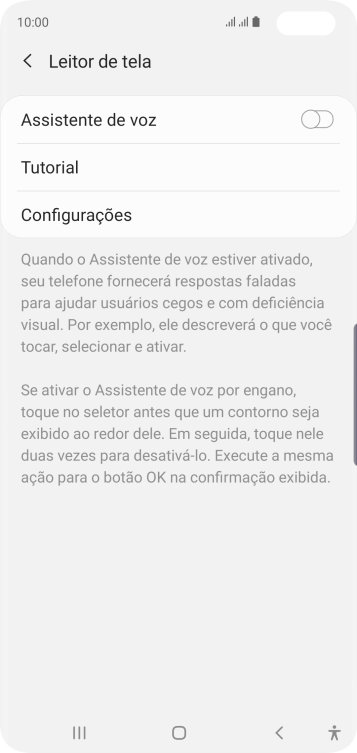Pressione Configurações. Pressione Configurações.