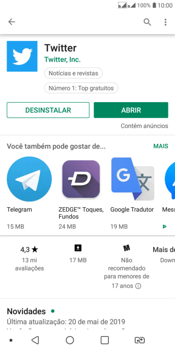 Pressione a tecla de início para finalizar e voltar à tela inicial. Pressione a tecla de início para finalizar e voltar à tela inicial.