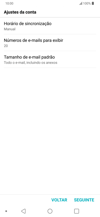 Pressione Horário de sincronização. Pressione Horário de sincronização.