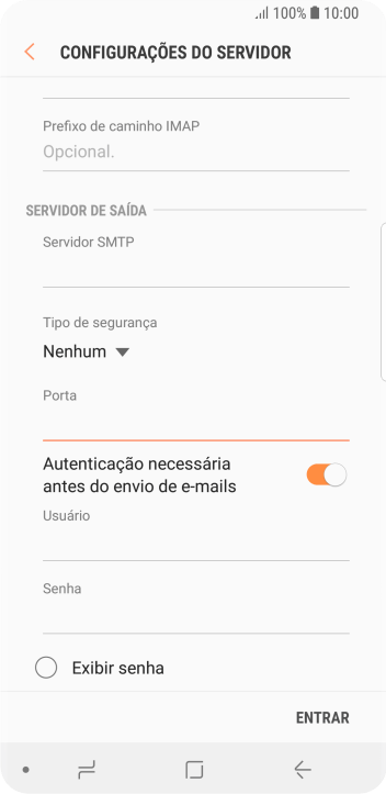 Pressione o indicador ao lado de Pressione o indicador ao lado de