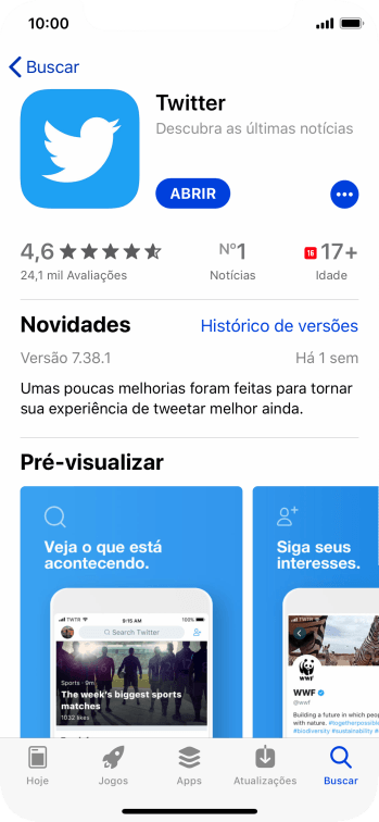 Deslize para cima a partir da parte de baixo da tela para finalizar e voltar para a tela inicial. Deslize para cima a partir da parte de baixo da tela para finalizar e voltar para a tela inicial.