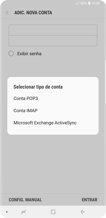 Pressione Conta IMAP. Pressione Conta IMAP.