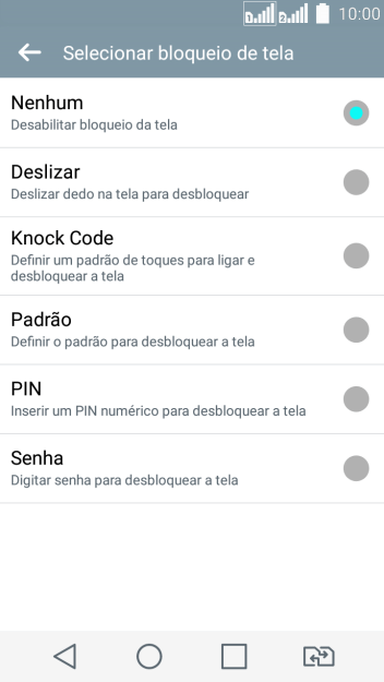 Pressione Padrão. Pressione Padrão.