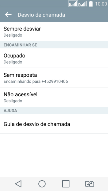 Pressione a tecla de início para finalizar e voltar à tela inicial. Pressione a tecla de início para finalizar e voltar à tela inicial.