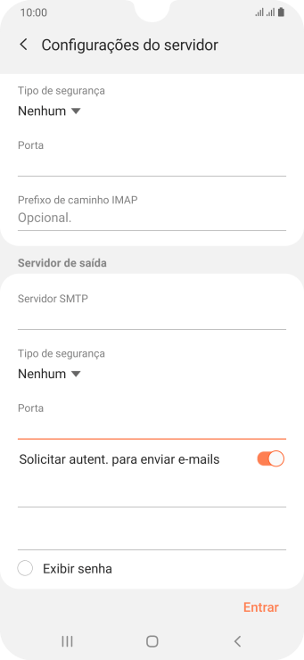 Pressione o indicador ao lado de Pressione o indicador ao lado de