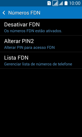 Pressione Lista FDN. Pressione Lista FDN.