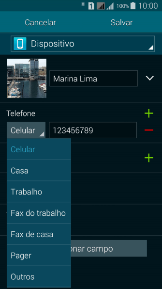 Pressione o tipo de número desejado. Pressione o tipo de número desejado.