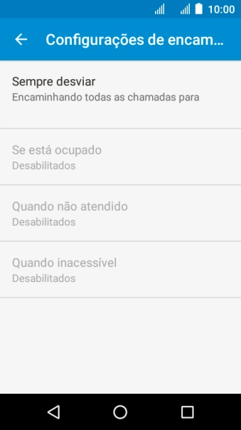 Pressione a tecla de início para finalizar e voltar à tela inicial. Pressione a tecla de início para finalizar e voltar à tela inicial.