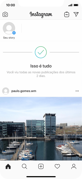 Pressione o ícone de busca. Pressione o ícone de busca.