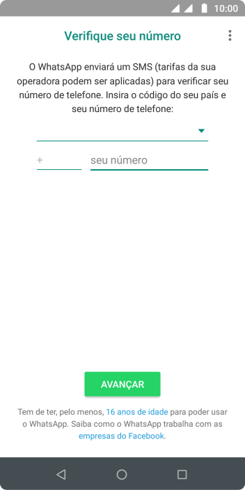 Pressione a lista suspensa. Pressione a lista suspensa.