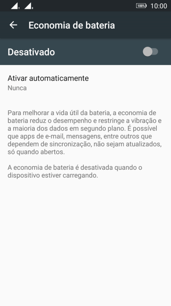 Pressione o indicador para ativar ou desativar a função. Pressione o indicador para ativar ou desativar a função.