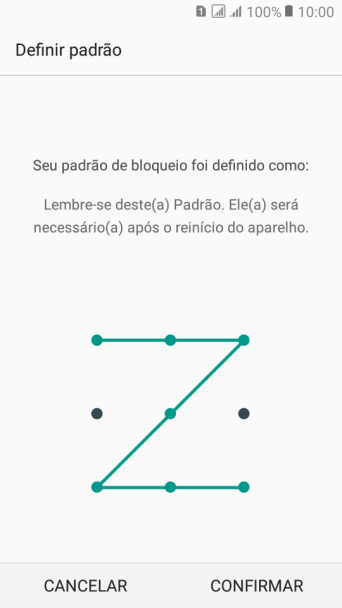 Repita o código do celular selecionado, e pressione CONFIRMAR. Repita o código do celular selecionado, e pressione CONFIRMAR.