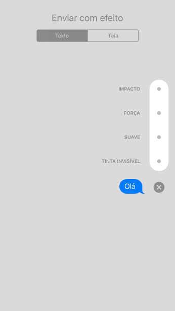 Pressione Texto, e siga as instruções da tela para adicionar um balão na sua iMessage. Pressione Texto, e siga as instruções da tela para adicionar um balão na sua iMessage.